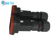 Пластиковый цвет черноты сборки кабеля Д-СУБ ИП68 ПА66 УЛ94В-0 соединителя АИСГ